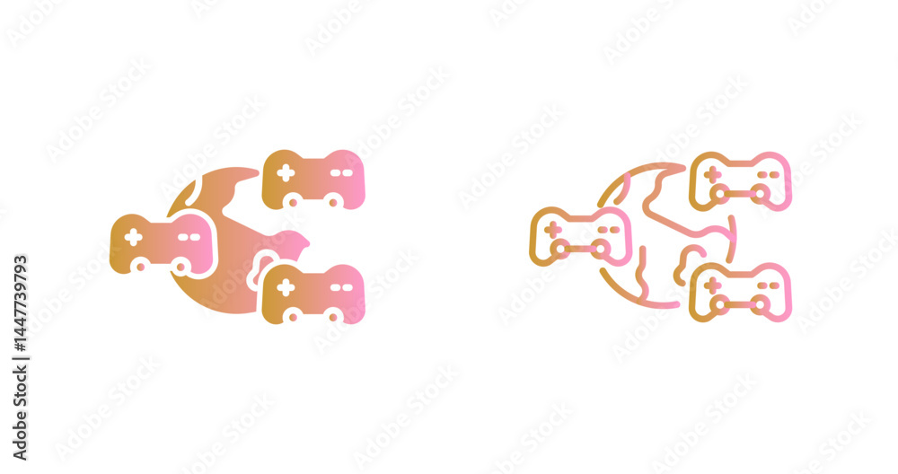 Multiplayer Icon Design Multiplayer Icon Design