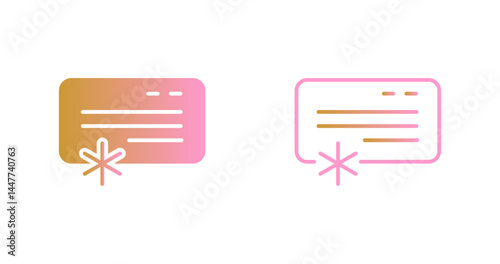 Air Conditioning Icon Design