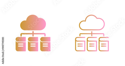 Digital Library Icon Design