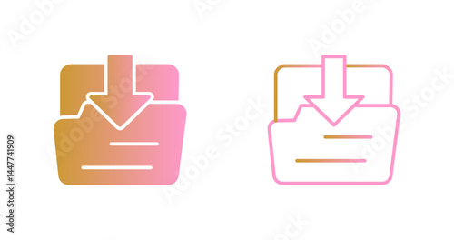 Digital Archive Icon Design