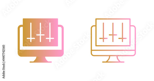 Audio Editing Icon Design