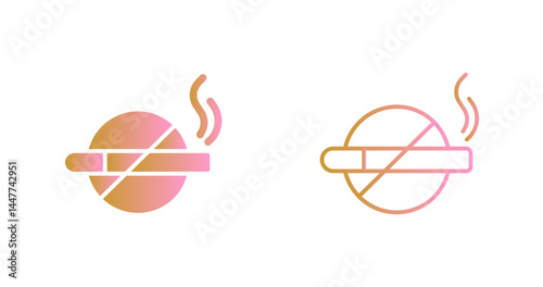 Smoking Kills Icon Design