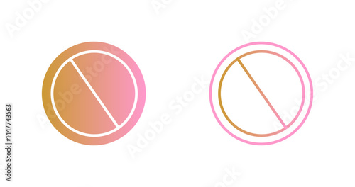 Forbidden Icon Design