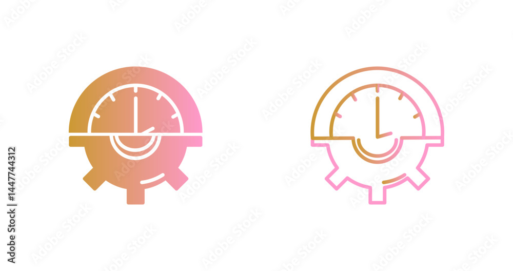 Time Management Icon Design Time Management Icon Design