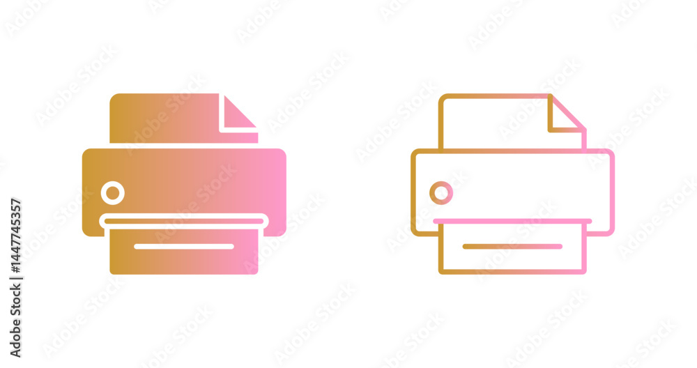 Printer Icon Design Printer Icon Design