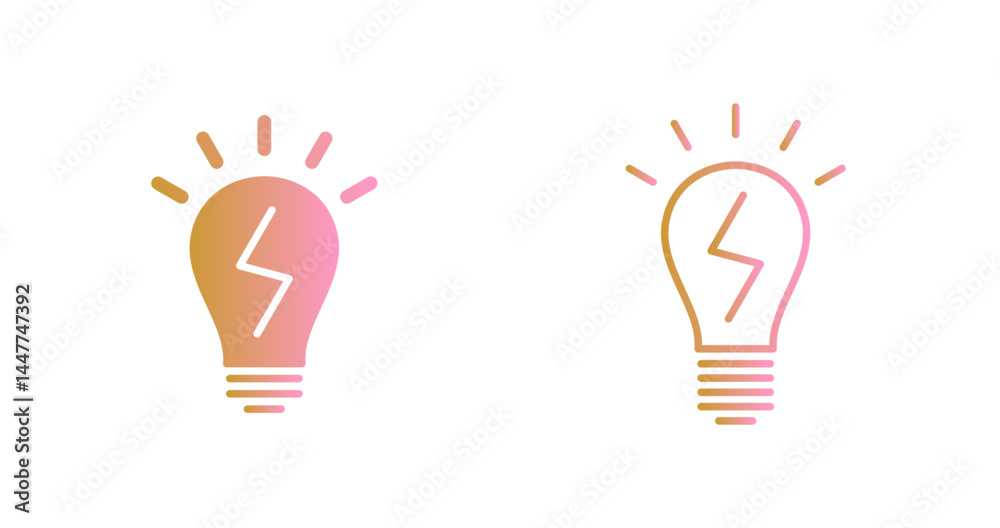 Fototapeta premium Smart Energy Icon Design