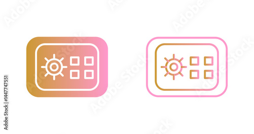 Safe Box Icon Design