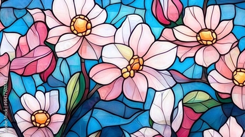Vibrant Ornamental Texture Pattern Creative