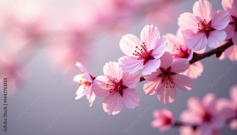 Delicate pink sakura blossoms, intricate branch pattern , nature pattern, branch, spring blossom Delicate pink sakura blossoms, intricate branch pattern , nature pattern, branch, spring blossom