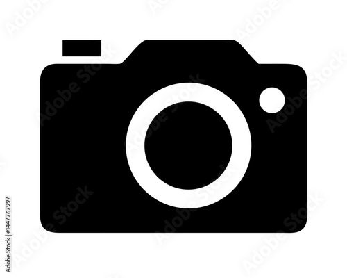photo camera icon vector