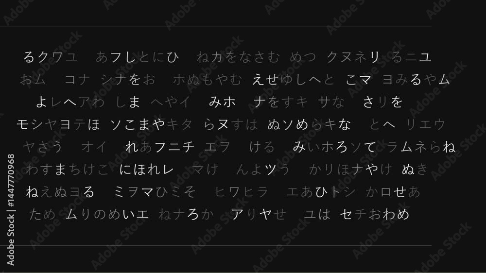 Password Cracking Interface with Animated Japanese Characters and ...