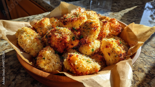 Oven-Baked Perfection: Garlic Parmesan Boneless Chicken Wings