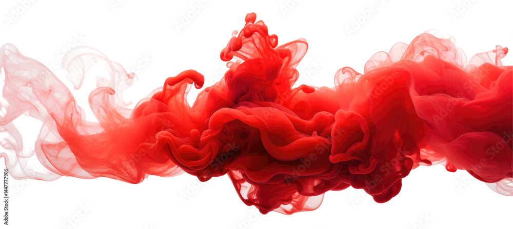 Red Smoke Cloud on transparent Background
Red Smoke Cloud on transparent Background