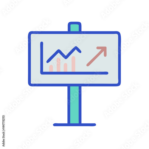 Status Quo Sign Icon Representing Business Stability and Consistency
