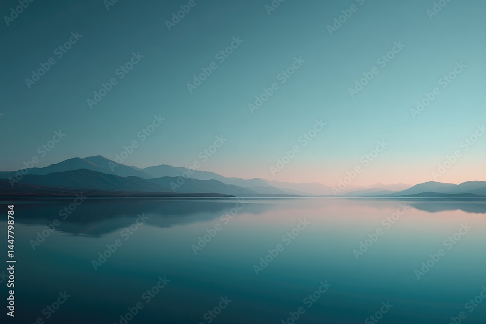 minimalistic image depicting serene landscape illustrating interconnection between nature and human health minimalistic image depicting serene landscape illustrating interconnection between nature and human health