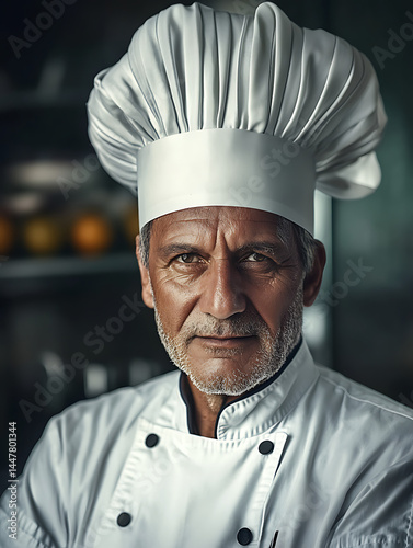 Master chef portrait
