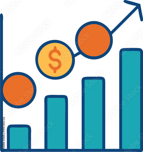 Operation management and business administration editable stroke outline icons  isolated on white background flat vector illustration