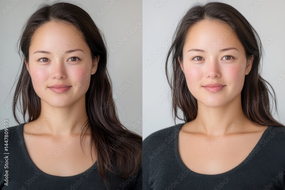 Before and After Makeup Transformation: A Stunning Glow Before and After Makeup Transformation: A Stunning Glow