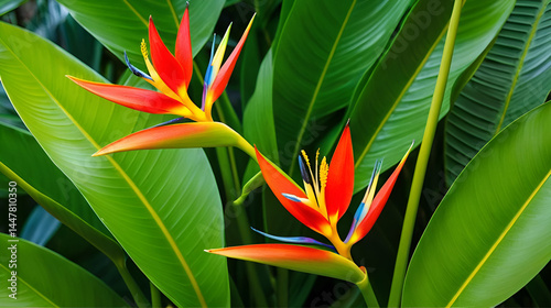 Fleur tropicale Heliconia