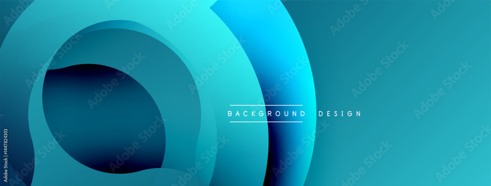 Abstract blue layers create dynamic composition. Smooth gradients, circular shapes suggest depth, modern aesthetic. Minimalist design. Abstract blue layers create dynamic composition. Smooth gradients, circular shapes suggest depth, modern aesthetic. Minimalist design.