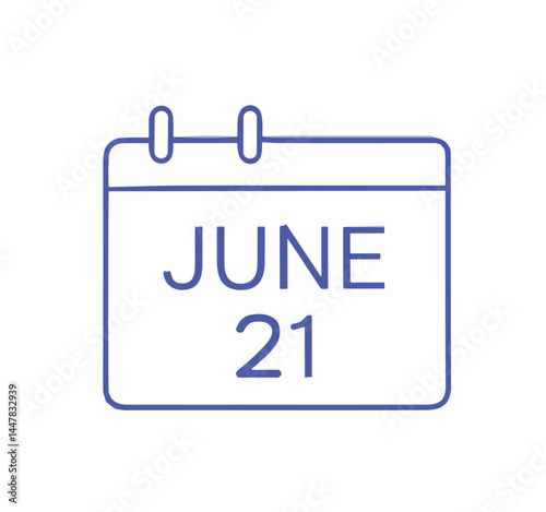 International Yoga Day Celebration on June 21 Calendar  