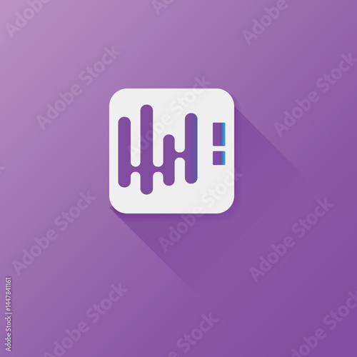 vector illustration of an abstract background music