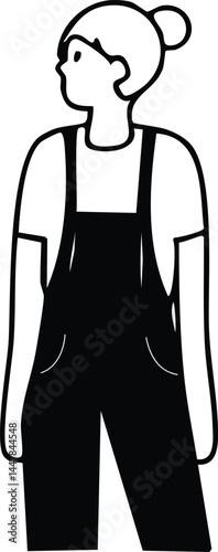 An illustrated figure of a ...