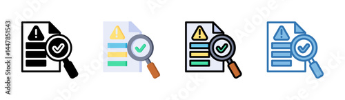 Risk Analysis Icon