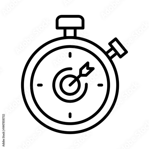 efficiency target icon