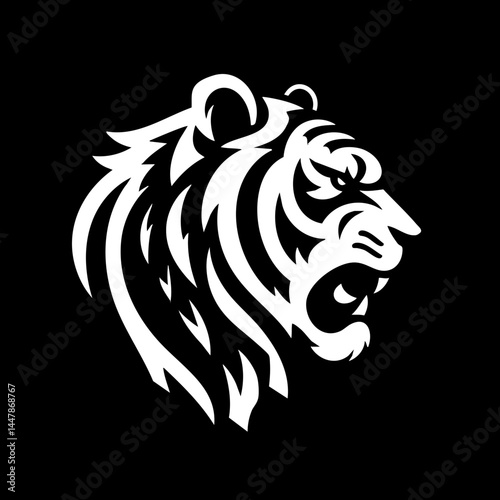 Wallpaper Mural Strong Siberian Tiger Symbol Icon Logo Torontodigital.ca
