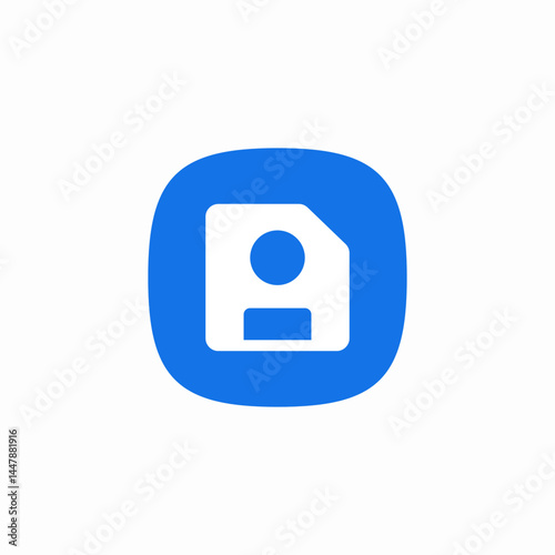 electronic data icon sign vector