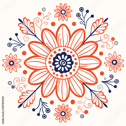 flower, abstract, illustration, botany, decoration, design, nature, pattern, vector, background, bubble, chat, comic, delicate, elegance, figure, form, geometry, graphic, image, label, message, minima