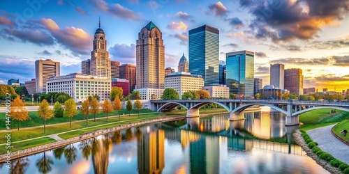 Columbus Ohio Skyline
