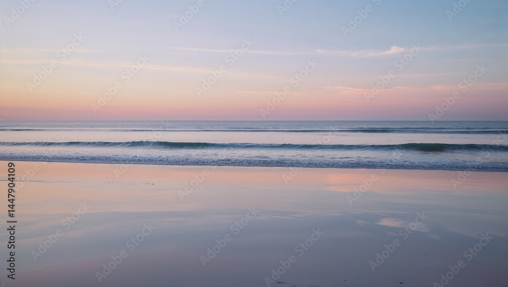 Fototapeta premium sunset on the beach