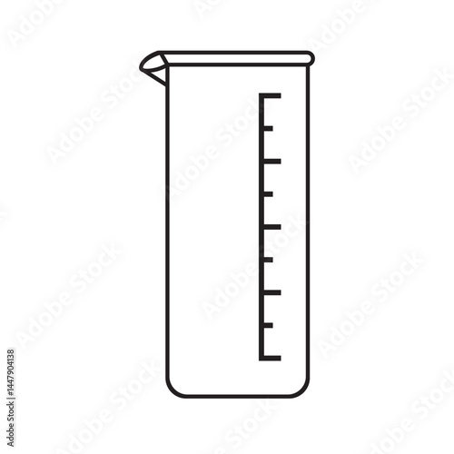 Scientific laboratory equipment including beakers, Erlenmeyer flasks, test tubes, and graduated cylinders, used for chemical experiments and biological analysis.