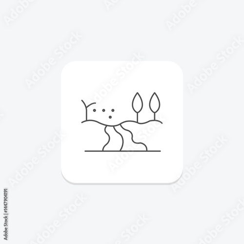 Reaped Land, vector, pixel perfect, illustrator file