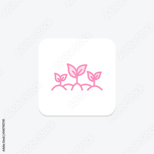 Green Leaves Field, vector, pixel perfect, illustrator file
