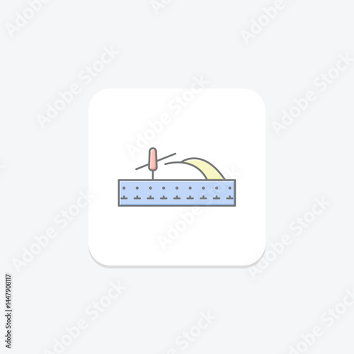 Field With Tools, vector, pixel perfect, illustrator file