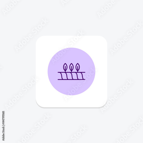 Flat Crop Field, vector, pixel perfect, illustrator file