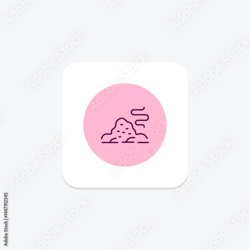 Dusty Crop Path, vector, pixel perfect, illustrator file