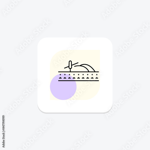 Field With Tools, vector, pixel perfect, illustrator file