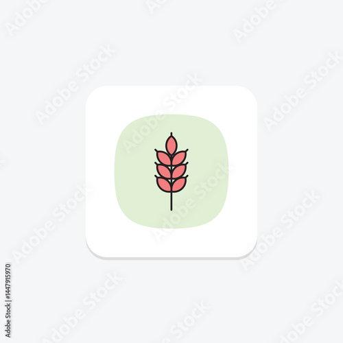Wheat Field, vector, pixel perfect, illustrator file