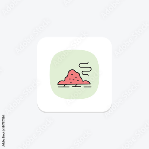 Dusty Crop Path, vector, pixel perfect, illustrator file