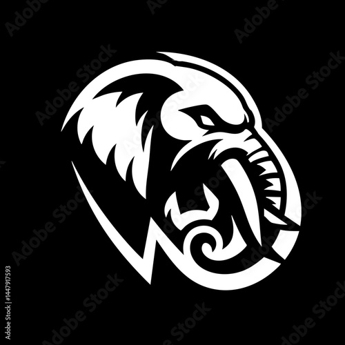 Wallpaper Mural Thai Elephant Head Logo Symbol Icon Torontodigital.ca