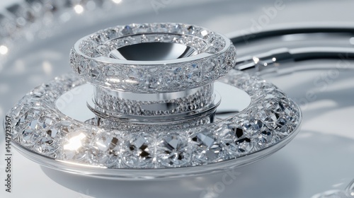Diamond-encrusted stethoscope