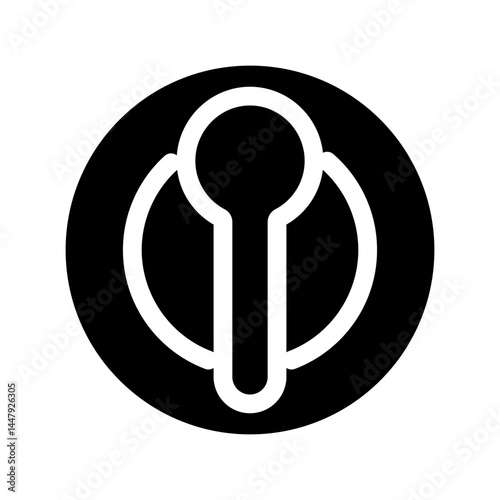 Spoon icon design template SVG