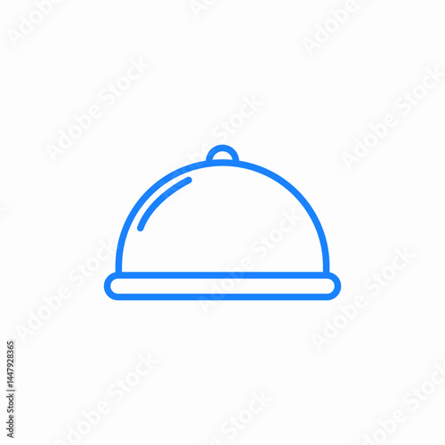 food salver icon sign vector