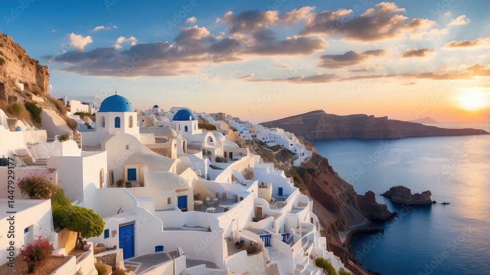 Fototapeta premium A luxurious airplane interior featuring a comfortable beige leather chair next to a polished wooden table.