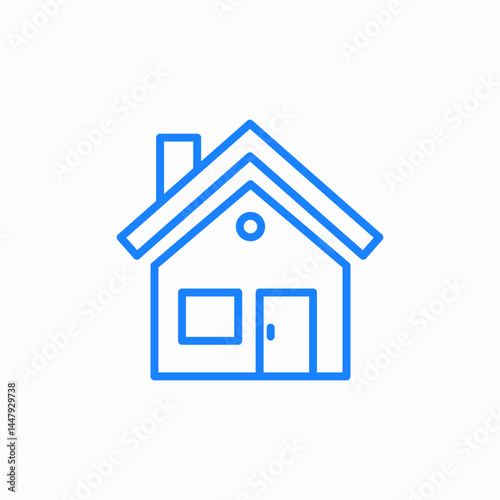 house icon icon sign vector