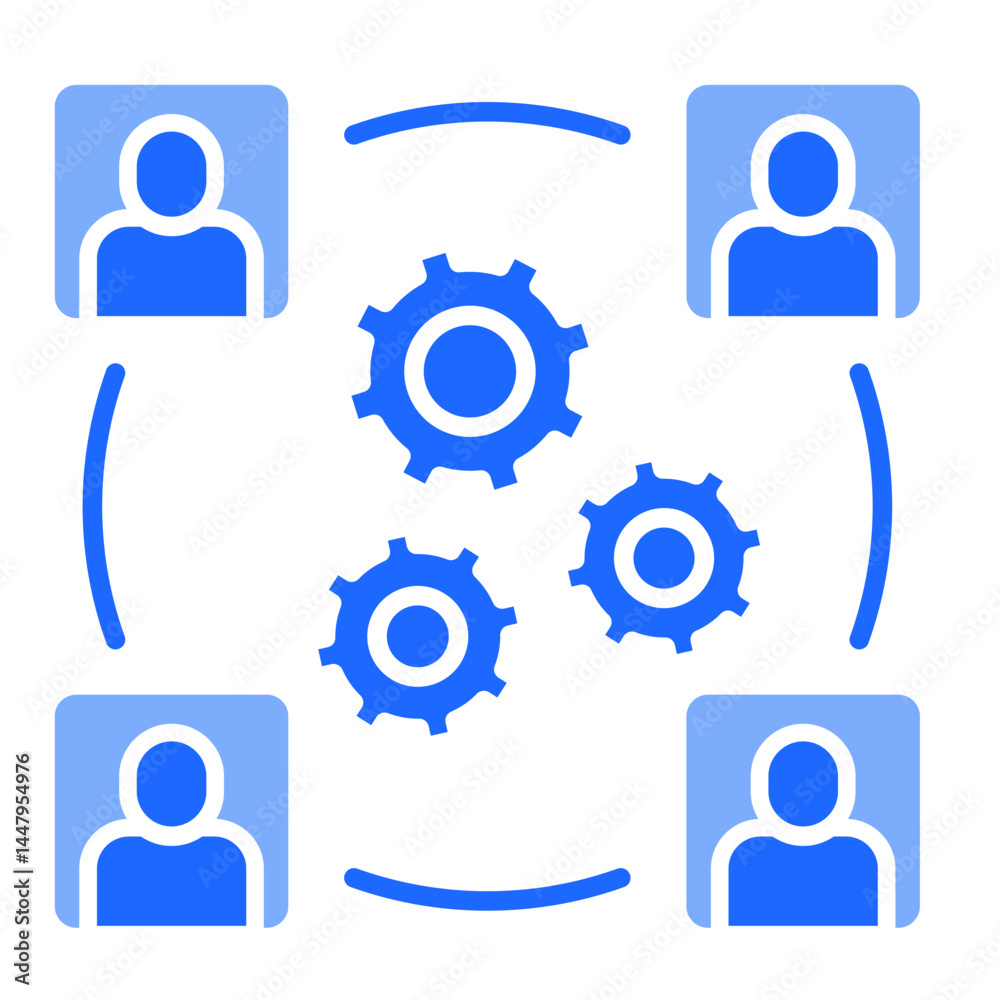 Team Coordination Icon Element For Design Team Coordination Icon Element For Design